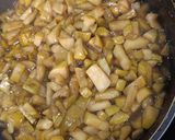 Foto del paso 7 de la receta: Tarta de queso y manzana caramelizada
