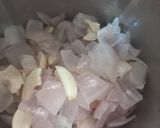 A picture of step 2 of Mix Veg in White Gravy.