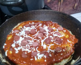 Foto del paso 4 de la receta: Pizza de pollo sin harina