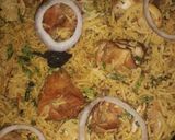A picture of step 5 of Chicken nazakat pulao🍽.