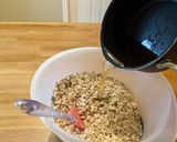 A picture of step 5 of Granoggles - AKA homemade granola.