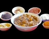 A picture of step 5 of SAKKARAI PONGAL(SWEET PONGAL) WITH RED RICE.