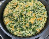 Foto del paso 2 de la receta: Omelette primavera con espinacas