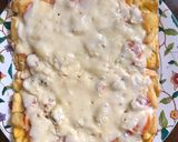 Foto langkah ke 6 dari resep Pizza Roti Tawar Praktis.
