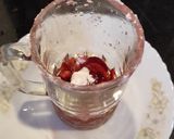 A picture of step 3 of Strawberry pomegranate Mojito.