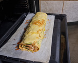 Foto del paso 8 de la receta: Brazo gitano de calabacín y langostinos