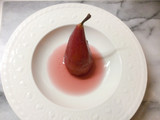 Pere al vino rosso