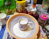 আপেল কেক উইথ টুটিফ্রুটি ও চকোলেট সস(apple cake with tutti frutti chocolate sauce recipe in bengali) রেসিপি ধাপ - 2 ছবি