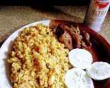 A picture of step 7 of Lemon Jollof Rice.