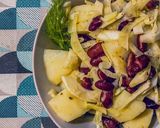 Foto del passaggio 2 della ricetta Insalata di patate e fagioli rossi al finocchio