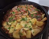 Foto del paso 7 de la receta: Lomo con champignones y papas