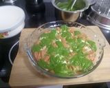 A picture of step 12 of Tri coloured vegetable au gratin.