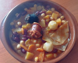Foto del paso 3 de la receta: Potaje de garbanzos y alubias con nabos, calabaza y repollo