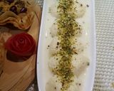 A picture of step 5 of Ras malai.