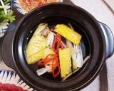 Hình bước làm 2 của món Thịt bò nhúng dấm