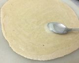A picture of step 3 of Lachha Paratha.