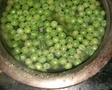 A picture of step 1 of Matar paneer.