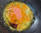 A picture of step 4 of Eggplant in curds gravy.