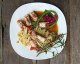 รูปขั้นตอนการทำที่ 4 ของ ส้มตำ Crayfish