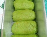 Foto langkah ke 6 dari resep Killer Soft Pandan Bread #Keto 😍.