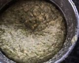 A picture of step 2 of Moong thaalipeeth.