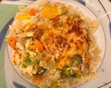 Csőben sült zöldséges csirkemell, tejszínnel! 🥦🥕🍲 recept fázis 3 fotója