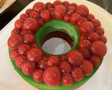 Gesztenyés mousse torta szamóca zselével recept fázis 6 fotója