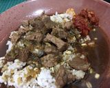 Foto langkah ke 10 dari resep Rawon Sapi Bamboe anti gagal.