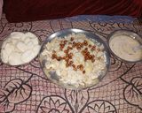 A picture of step 7 of Barnyard millets pulav/ Sama rice pulav.