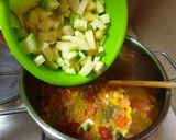 Pas rețetă Ciorba de legume cu găluște de griș 1 fotografie