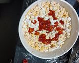 A picture of step 3 of Crispy Corn Chat.