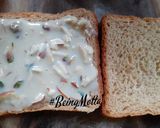 A picture of step 2 of Eggless Brown Bread French Toast.