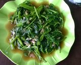 Foto langkah ke 6 dari resep Cha Kangkung Saus Tiram Express ala Chinese Food.