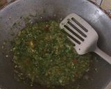 Foto langkah ke 3 dari resep Sambal ijo teri nasi dan tempe.