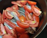 A picture of step 2 of Pinangat na Isda (Philippine poached fish).