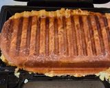 Sajtos-sonkás-tojáskrémes panini recept fázis 6 fotója