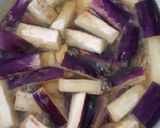 Foto langkah ke 3 dari resep Tumis Terong Saus Tiram Super Simple.