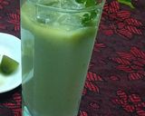সবুজ লস্যি(sobuj lossi recipe in Bengali) রেসিপির ধাপ 2 ছবি