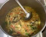 A picture of step 2 of Homestyle Hot and Sour Soup.