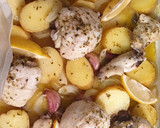 Foto del paso 2 de la receta: Pollo al horno con oregano y limón