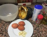Foto del paso 1 de la receta Tortilla de patatas exprés