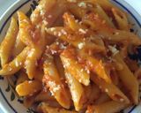 A picture of step 4 of Red Sauce pasta.