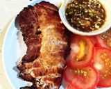 Hình bước làm 7 của món Thịt Nướng Chấm Sốt Me Kiểu Thái/ Grilled Pork w Tamarind dipping sauce Thai Style