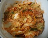 Hình bước làm 6 của món Kim chi cải thảo Hàn quốc