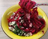 Beetroot pasta with feta topping recipe step 4 photo
