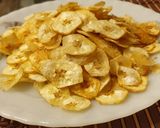 A picture of step 5 of Raw banana chips.