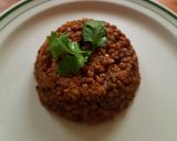A picture of step 3 of Brown Rice with Lentils and Ancho Chile.