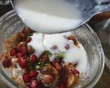 A picture of step 4 of Dahi Vada.