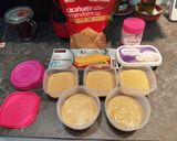 Foto del paso 5 de la receta: Helados individuales de queso de untar y Turrón Crema de almendra con proteína