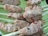 Sate Lilit Ayam dan Sambal Matah